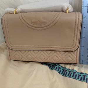 Beige/tan purse - Tory Burch